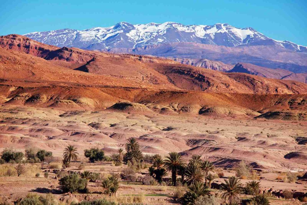 Morocco's Geography, Atlas Mountains